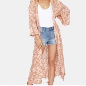 Amuse Society Kiki Duster Kimono Size XS/S